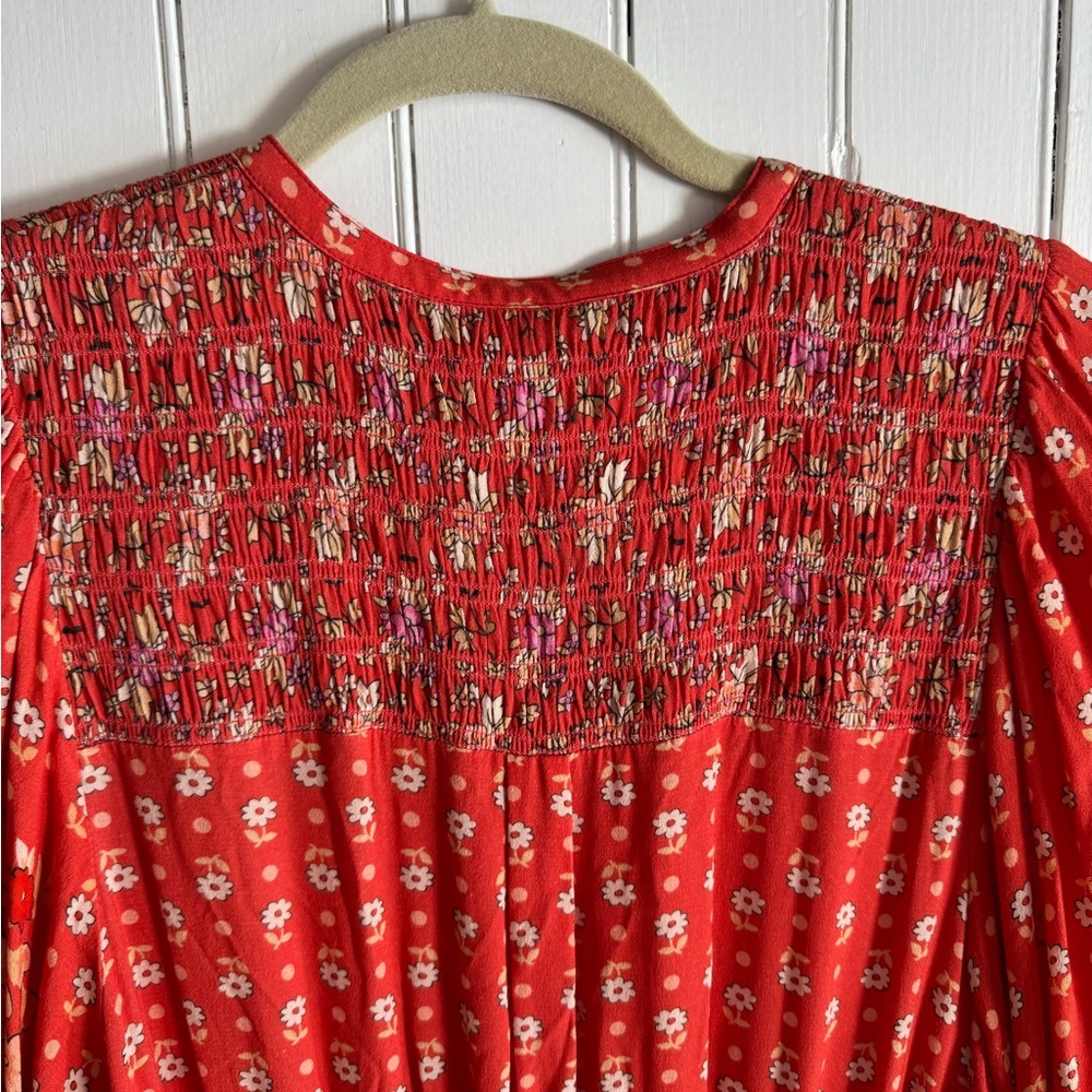 NWT Spell Yellow Rose Gown in Desert Rose - Picture 10 of 12